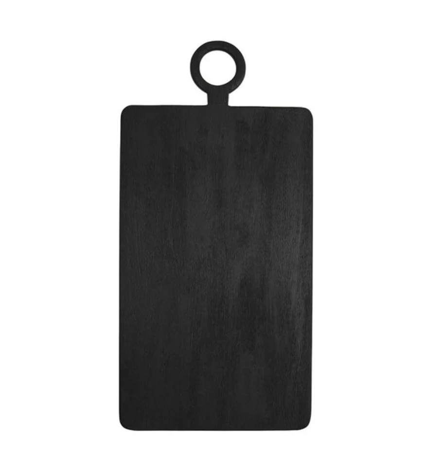 Be Home MANGO WOOD CHEESEBOARD BLACK X LARGE SERVING 2 Be Home MANGO WOOD CHEESEBOARD BLACK X LARGE SERVING