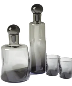 Global Views PINCHED DECANTERS SMOKE THE HOME