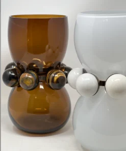 Vanessa Mitrani Creations TIFFANY OPAL WHITE VASE