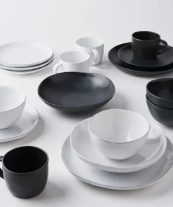 Casafina LIVIA DINNERWARE | MATTE BLACK
