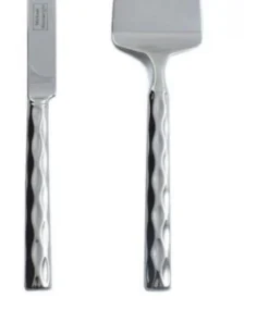 Michael Wainwright TRURO CAKE KNIFE & SERVER SET | PLATINUM