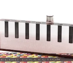 Apeloig Collection ACRYLIC MENORAH | SMOKE JUDAICA