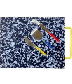 Fredericks & Mae SERVING FIESTA CHEESE KNIFE SET 6 Fredericks & Mae SERVING FIESTA CHEESE KNIFE SET