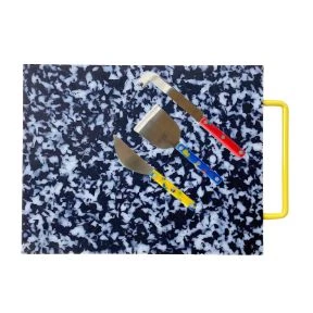 Fredericks & Mae SERVING FIESTA CHEESE KNIFE SET 3 Fredericks & Mae SERVING FIESTA CHEESE KNIFE SET