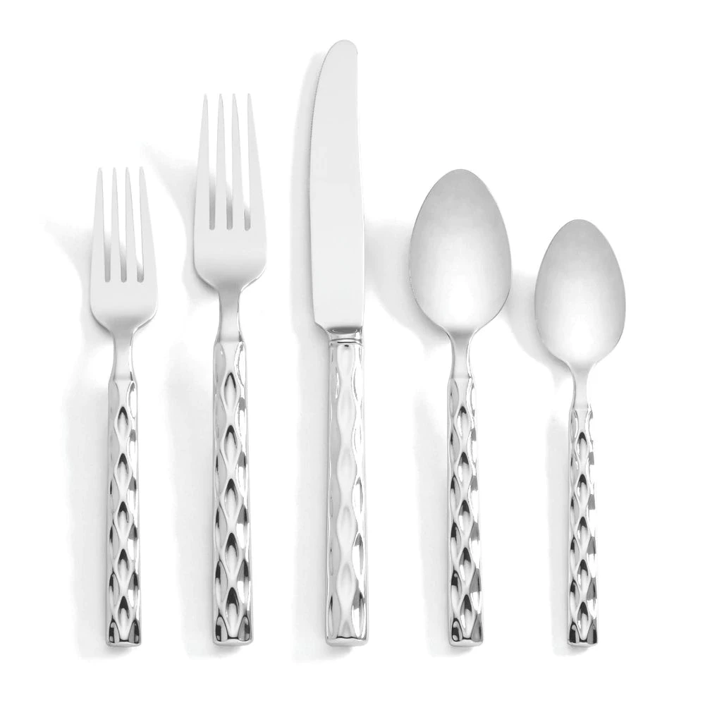 Michael Wainwright TRURO FLATWARE 5PC SET | PLATINUM 1 Michael Wainwright TRURO FLATWARE 5PC SET | PLATINUM