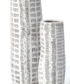 Global Views QUENCY VASES | WHITE THE HOME