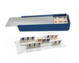 Luxe Dominoes RUMMY GAME BLUE METAL GAMES & GADGETS 1 Luxe Dominoes RUMMY GAME BLUE METAL GAMES & GADGETS
