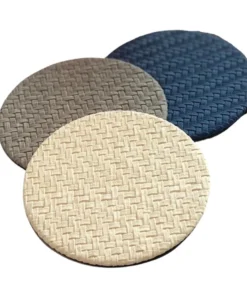 Bodrum WINE & BAR WICKER COASTERS S/4