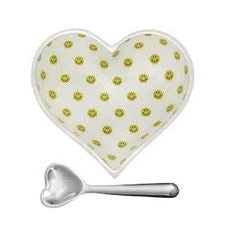 Inspired Generations SERVING LIL SMILES HEART BOWL WITH SPOON