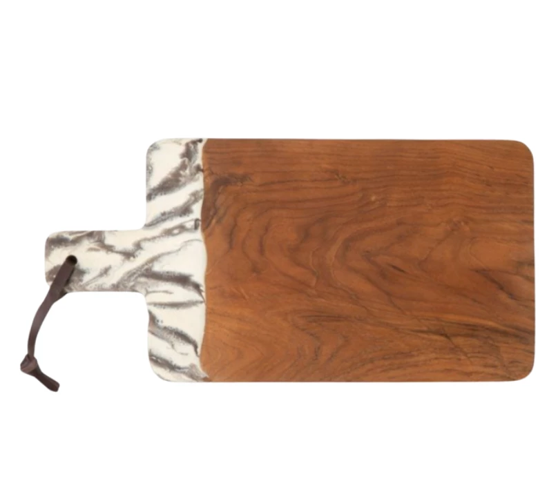 Blue Pheasant SERVING AUSTIN SWIRLED CHEESEBOARD | BROWN | LARGE 1 Blue Pheasant SERVING AUSTIN SWIRLED CHEESEBOARD | BROWN | LARGE