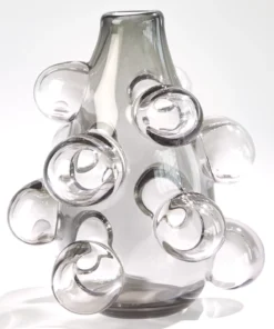 Global Views THE HOME BUBBLE VASE | SMOKE