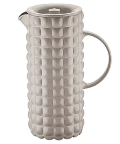 Guzzini TIFFANY PITCHER & LID TAUPE