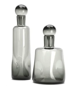 Global Views PINCHED DECANTERS SMOKE THE HOME