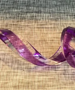 Muniz LUCITE RIBBON SCULPTURE | VARIOUS COLORS