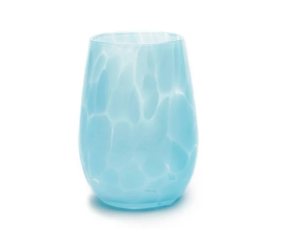 Saban Glass FRITSY STEMLESS WINE GLASS | VARIOUS 3 Saban Glass FRITSY STEMLESS WINE GLASS | VARIOUS