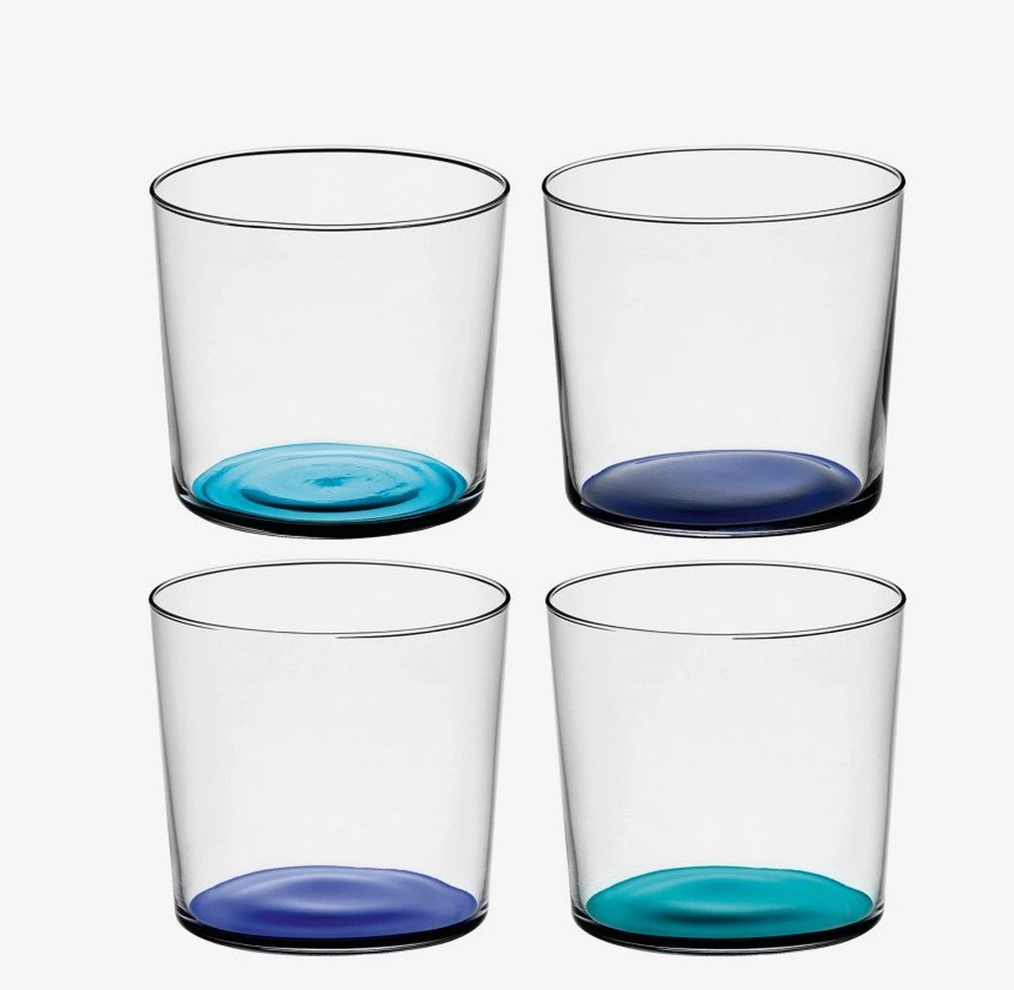 LSA International CORO TUMBLERS SET OF 4 | LAGOON ASSORTMENT 1 LSA International CORO TUMBLERS SET OF 4 | LAGOON ASSORTMENT
