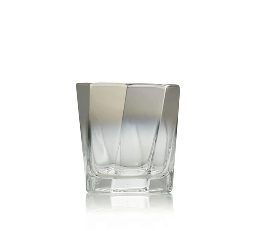Kim Seybert DRINKWARE HELIX SILVER GLASSWARE 4 Kim Seybert DRINKWARE HELIX SILVER GLASSWARE