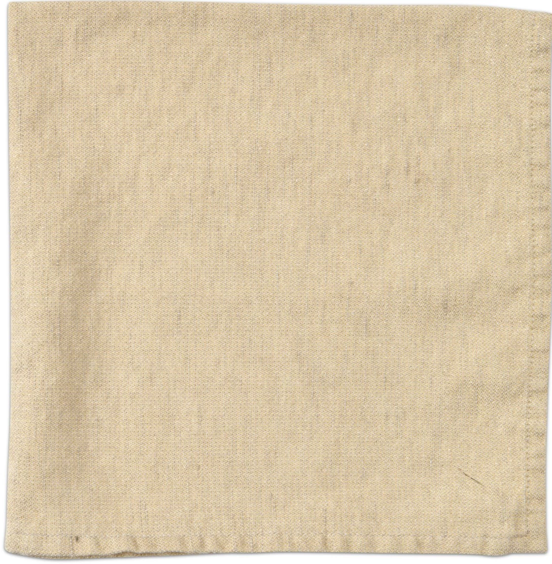 Deborah Rhodes THE TABLE METALLIC CASUAL NAPKIN | TAUPE & GOLD 2 Deborah Rhodes THE TABLE METALLIC CASUAL NAPKIN | TAUPE & GOLD
