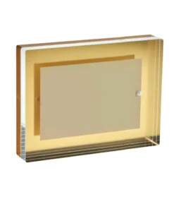 Tizo THE HOME METALLIC ACRYLIC BLOCK FRAME