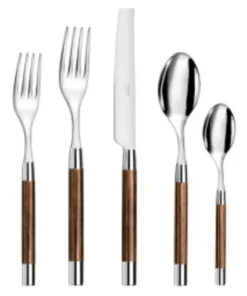 Capdeco/BIA Cordon Bleu CONTY 5 PIECE FLATWARE SET | WOOD