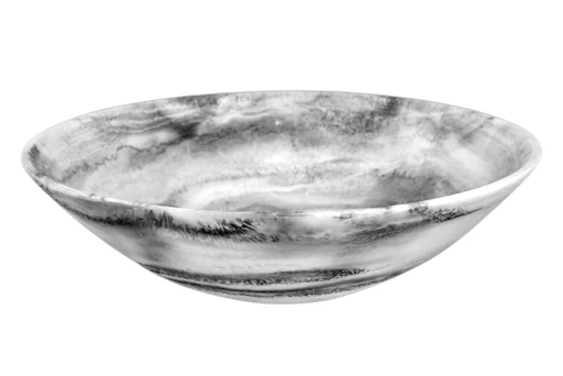 Nashi Home SWIRL RESIN EVERYDAY BOWL BLACK 2 Nashi Home SWIRL RESIN EVERYDAY BOWL BLACK