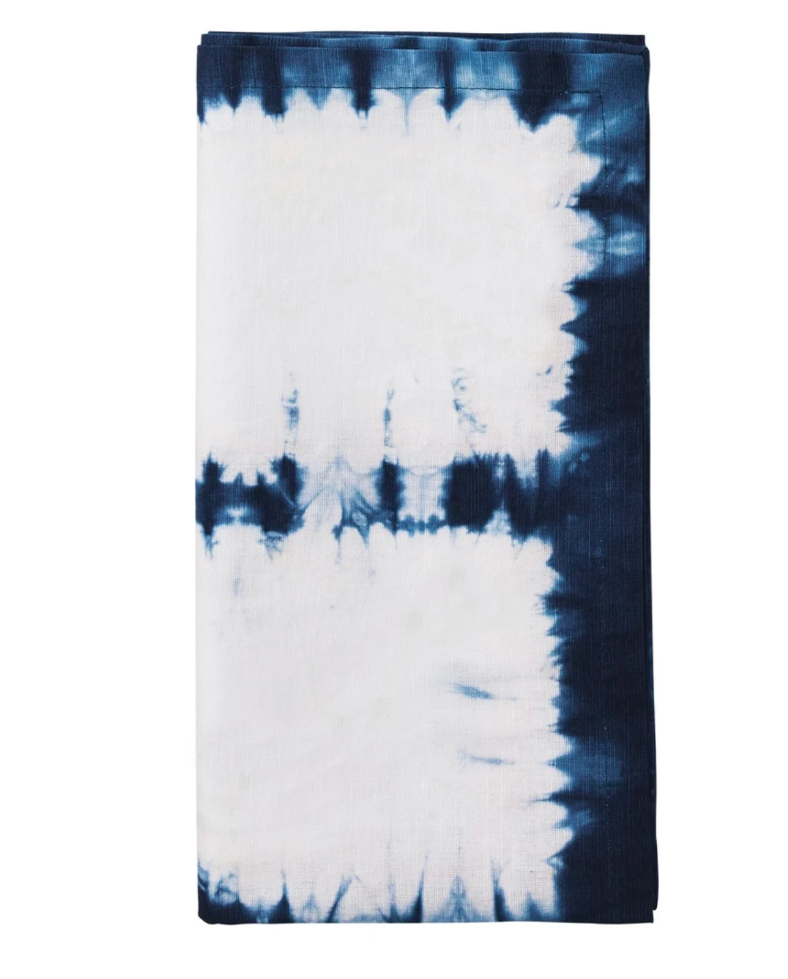 Kim Seybert CONGO NAPKIN 4 PIECE SET | WHITE & BLUE 2 Kim Seybert CONGO NAPKIN 4 PIECE SET | WHITE & BLUE