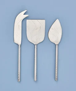 Be Home ETCHED CHEESE SET | STAINLESS STEEL SERVING