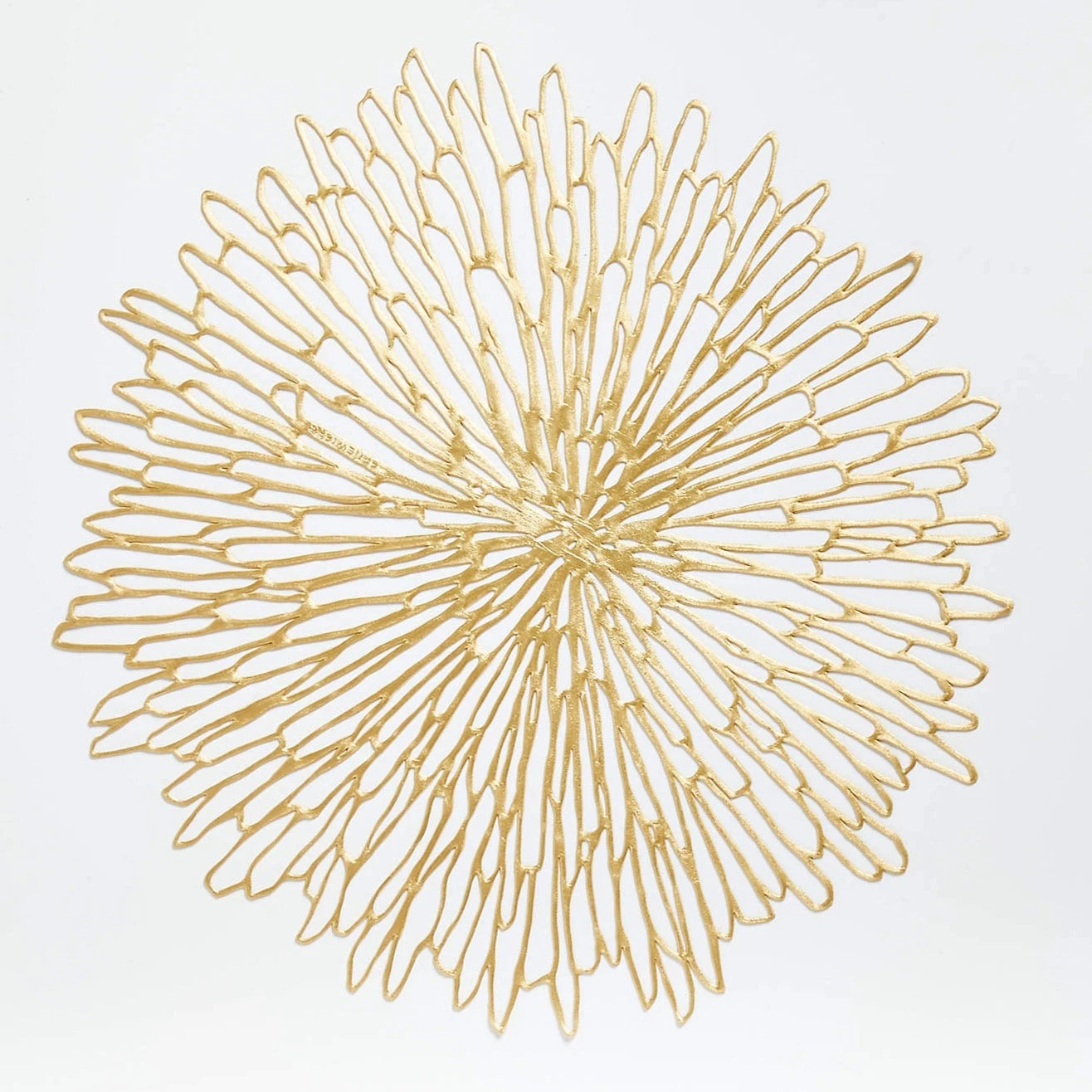 Chilewich THE TABLE BLOOM PLACEMAT GILDED 1 Chilewich THE TABLE BLOOM PLACEMAT GILDED