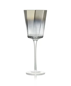 Kim Seybert DRINKWARE HELIX SILVER GLASSWARE 11 Kim Seybert DRINKWARE HELIX SILVER GLASSWARE