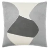 Judy Ross Textiles PILLOWS TOTEM PILLOW SILVER | 18 X 18