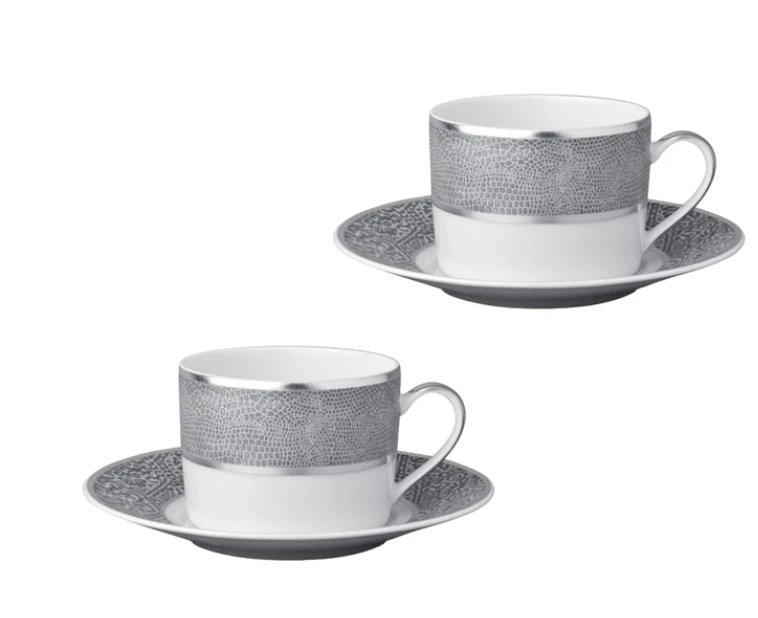 THE TABLE SAUVAGE | GREY & PLATINUM | BERNARDAUD 15 THE TABLE SAUVAGE | GREY & PLATINUM | BERNARDAUD