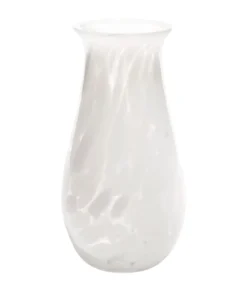 Saban Glass FLORA VASE OPAL WHITE THE HOME 5 Saban Glass FLORA VASE OPAL WHITE THE HOME