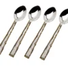 Godinger (GOD) GOLDEN FROST DESSERT SPOON SET SERVING