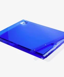 Apeloig Collection JUDAICA ENGRAVED SOLID ACRYLIC CHALLAH BOARDS