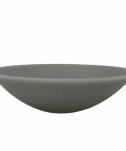 Nashi Home LUXE RESIN EVERYDAY BOWL GREY SERVING 5 Nashi Home LUXE RESIN EVERYDAY BOWL GREY SERVING