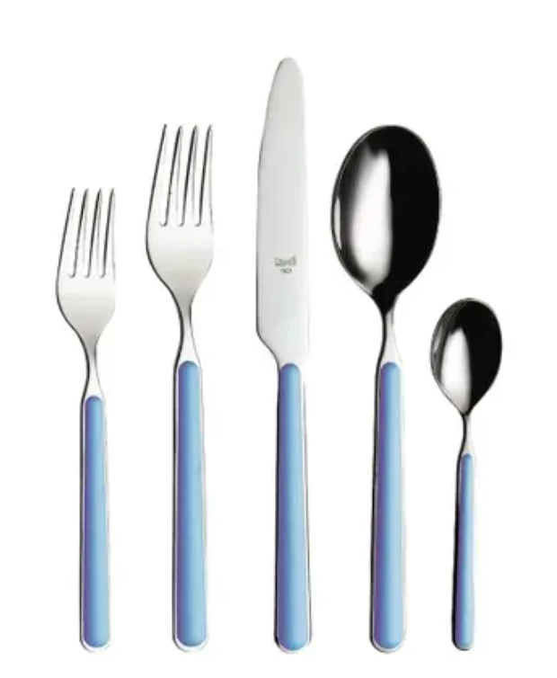 Mepra FANTASIA FLATWARE 5 PIECE SET | 16 COLORS AVAILABLE 2 Mepra FANTASIA FLATWARE 5 PIECE SET | 16 COLORS AVAILABLE