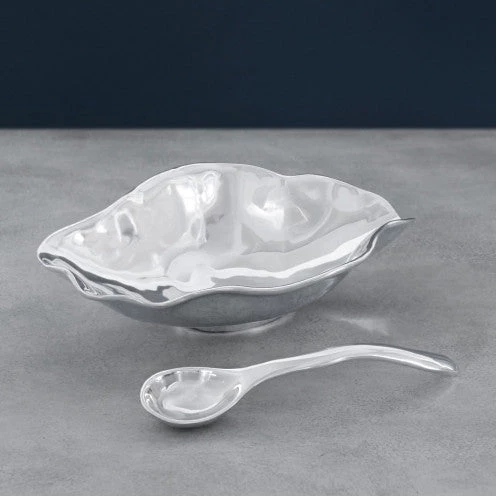 Beatriz Ball SERVING VENTO CLAIRE BOWL W/ SPOON 2 Beatriz Ball SERVING VENTO CLAIRE BOWL W/ SPOON