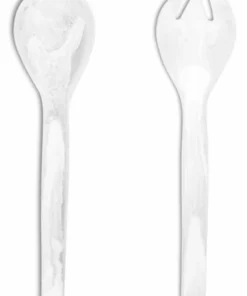 Nashi Home SWIRL RESIN EVERYDAY SALAD SERVERS SERVING