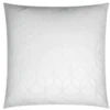 D.V. KAP Home / Canaan Company LOGEN PILLOW WHITE | 24 X 24 PILLOWS