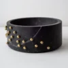 CDMX Design CONFETTI MARBLE STUD BOWL