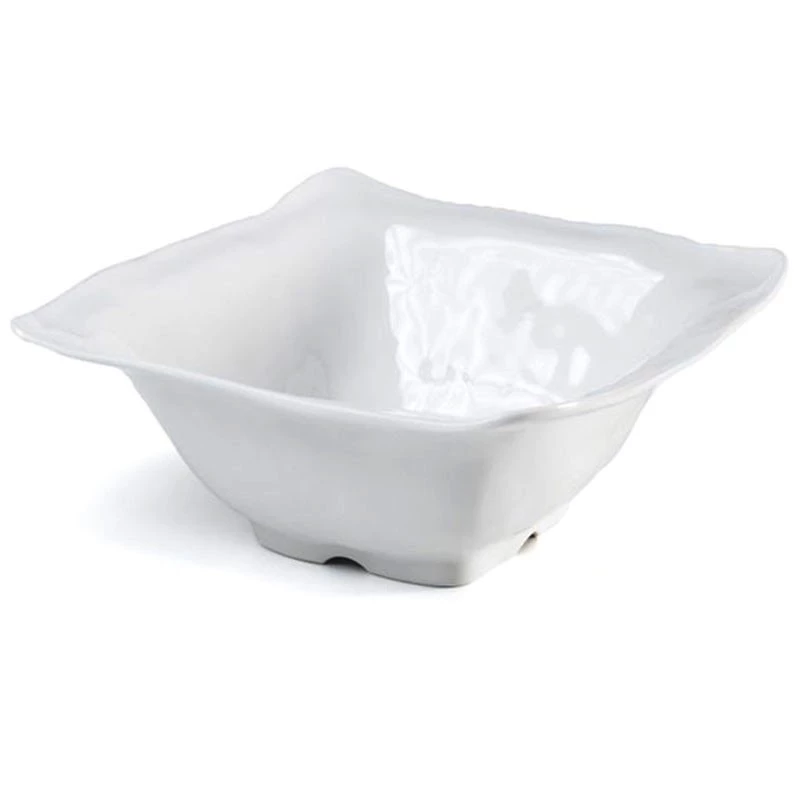Q Squared RUFFLE MELAMINE SQUARE SERVING BOWL THE SUMMER SHOP 1 Q Squared RUFFLE MELAMINE SQUARE SERVING BOWL THE SUMMER SHOP
