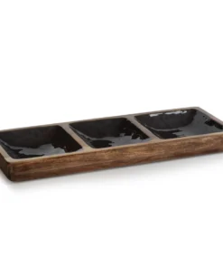 Zodax SEDONA THREE SECTION TRAY
