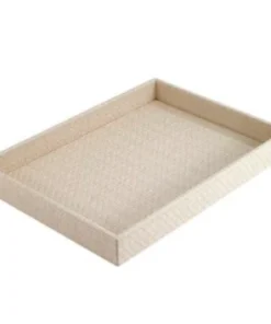 Bodrum WICKER EASY CARE TRAY CREAM