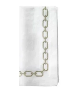 Bodrum CHAINS NAPKIN GOLD | SET OF 4 THE TABLE