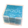 EYE CANDY POOL ACRYLIC COASTER SET | 6 PIECE