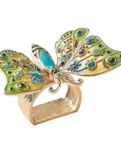 Kim Seybert ARBOR NAPKIN RING SET THE TABLE