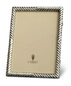 THE HOME DECO TWIST FRAME | PLATINUM | L'OBJET