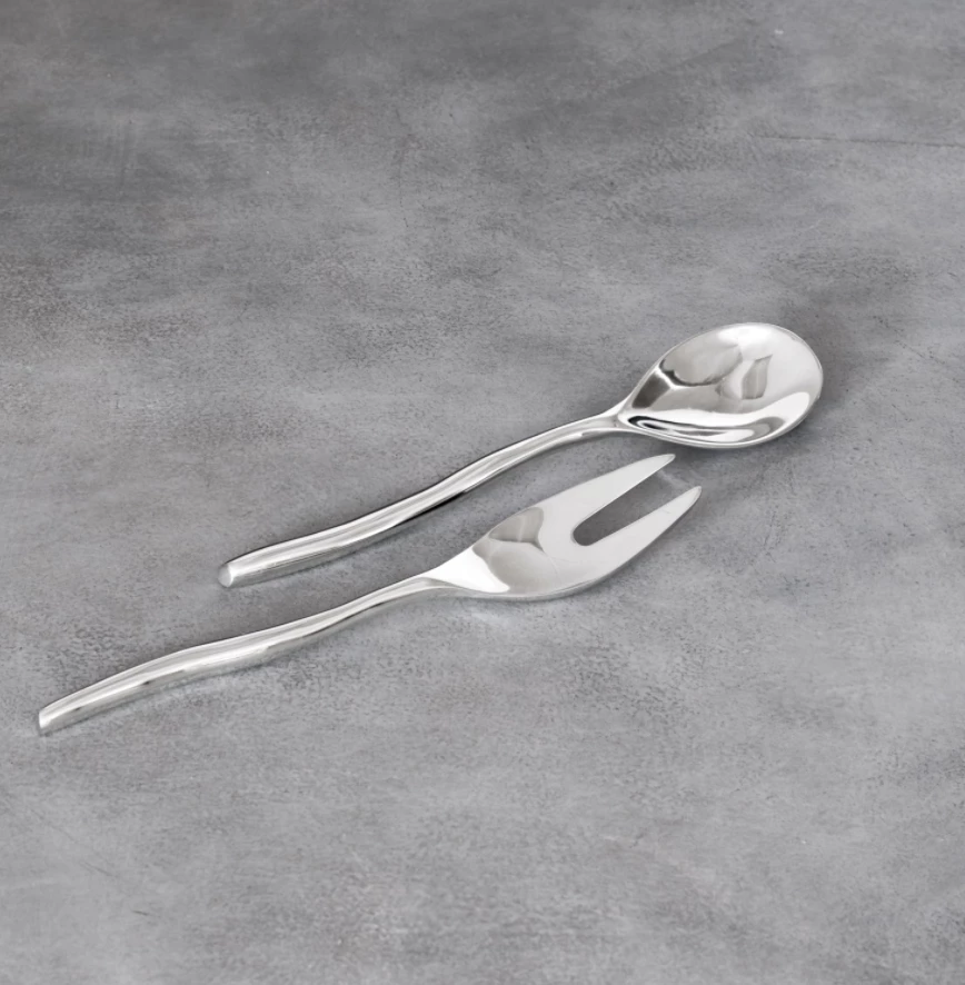 Beatriz Ball VENTO CLAIRE SALAD SERVERS 1 Beatriz Ball VENTO CLAIRE SALAD SERVERS