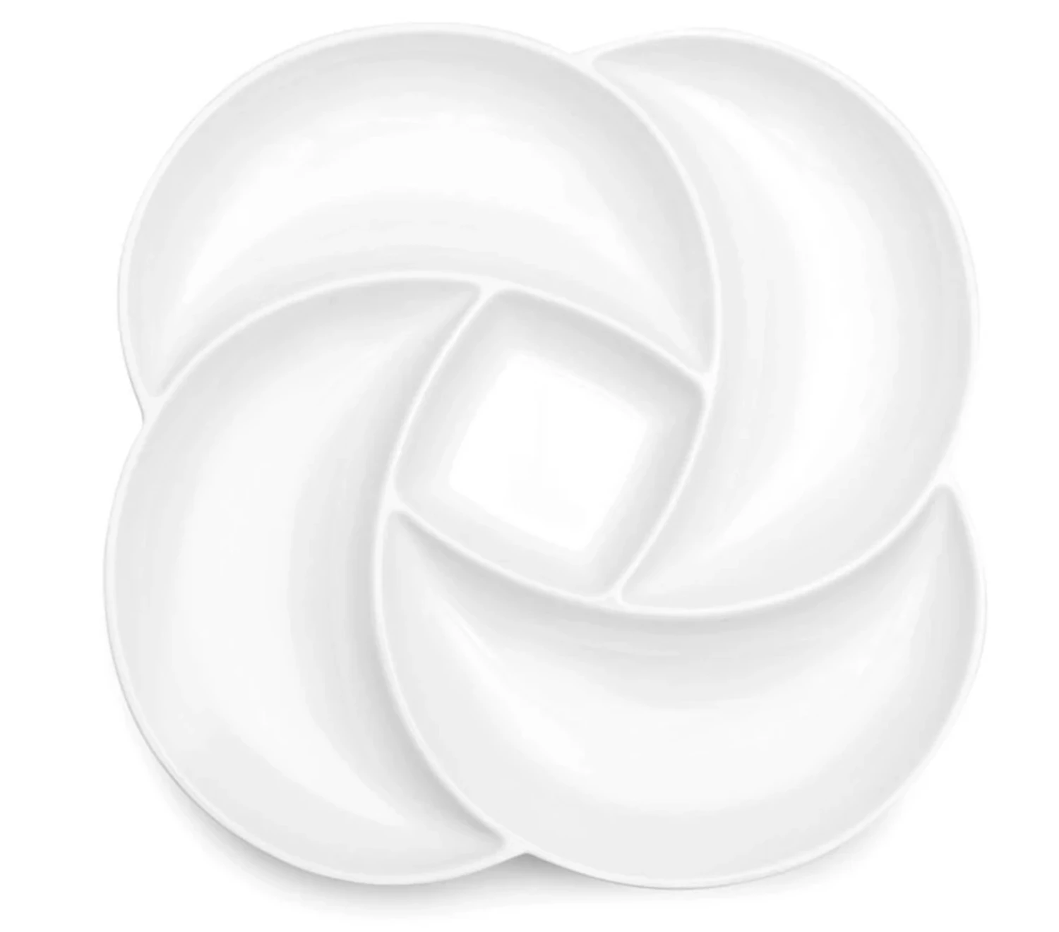 Q Squared THE SUMMER SHOP CLOVER MELAMINE SERVING PLATTER 1 Q Squared THE SUMMER SHOP CLOVER MELAMINE SERVING PLATTER