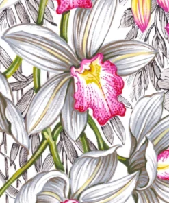 Nicolette Mayer Collection ORCHID ACRYLIC TRAY - RECTANGLE